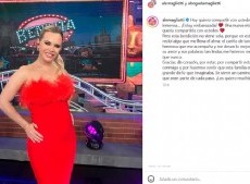 Maglietti se emocionó hasta las lágrimas al contar que está esperando un hijo con Juan Manuel.