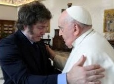 Milei viaja a Roma el jueves para el funeral del Papa argentino.