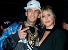 Wanda Nara y L-Gante .