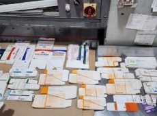 Desbarataron una imprenta clandestina con cigarrillos y medicamentos ilegales