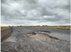 Alertan sobre la falta de mantenimiento de rutas bonaerenses por el freno a la obra pública