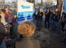 Se inauguró formalmente la plaza Crucero General Belgrano de San Francisco Solano.