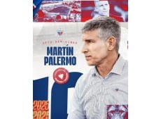 Palermo fue anunciado como nuevo DT de un club sudamericano y su objetivo principal será salvarlo del descenso
