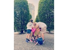 Luisana Lopilato con Michael Bublé y sus hijos: "Con ellos 5 a donde sea"