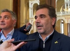 Sebastián Pareja y Cristian Ritondo.