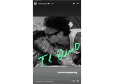 Luciano Castro publicó la primera foto besando a Griselda Siciliani: “Te amo”