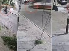 Un colectivo atropelló a un joven de 16 años que circulaba parado en una moto