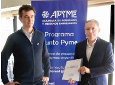 Gray mantuvo un encuentro con el titular de APYME