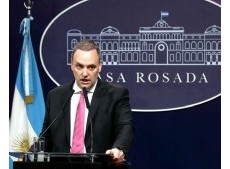Adorni: "Si hay alguien comprometido con la corrupción, ese es el Presidente"