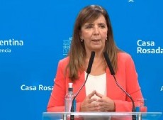 Gabriela Cerruti dijo que bajar la dinámica inflacionaria es “la primera preocupación de la Casa Rosada”.