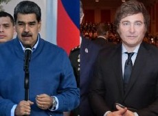 Nicolás Maduro cargó en duros términos contra Javier Milei.