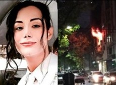 Pasadas las 23.30 horas del lunes, el piso 22 de una torre de Belgrano se prendió fuego y el hijo de Roberto Pettinato fue trasladado al hospital.