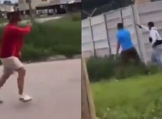 Feroz tiroteo entre dos familias por una toma de casas en González Catán