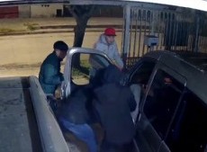 “Bajate o te mato”, fue una de las amenazas.