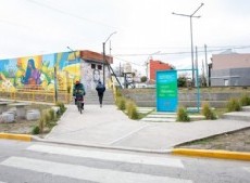 Inauguraron la plaza de Chubut y Hernandarias donde había un basural