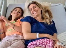 Luciana Geuna compartió una foto desde la clínica y habló de su salud: “Estoy saliendo de un susto grande”