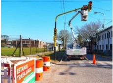 Avanza la instalación de contadores de tiempo en semáforos