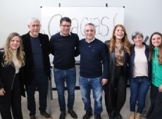 Larroque, Ferraresi y Sierra inauguraron el nuevo edificio para la sede Nueva Argentina del programa Envión