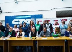 Las dos CTA se volvieron a reunir para ratificar la movilización del próximo jueves