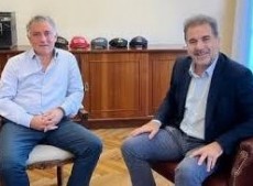 Pareja se reunió con Ritondo