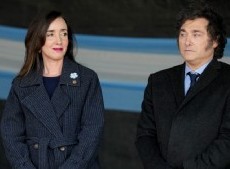 Celebración por separado: Milei estará en Buenos Aires y Villarruel en Rosario
