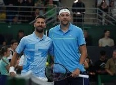 Juan Martín del Potro se despidió del tenis en un emotivo partido ante Novak Djokovic