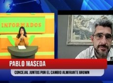 El concejal de Juntos por el Cambio, Pablo Maseda.