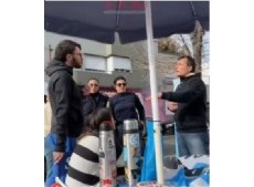 La Cámpora y La Libertad Avanza coincidieron en la misma esquina y la campaña terminó en violencia