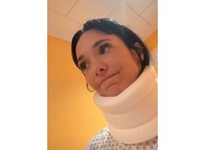 La Joaqui se lesionó en pleno show y terminó en un hospital en Italia