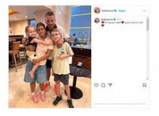 El DT de Newell’s Old Boys compartió la foto más dulce junto a la hija que tuvo con Amalia Granata.