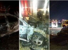 Incendiaron los autos de jugadores de Aldosivi y sospechan de la barra
