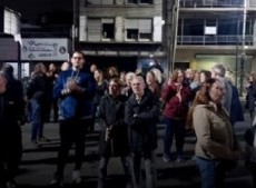 Vecinos pidieron seguridad frente al palacio municipal