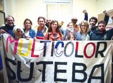 La Suteba Multicolor no acepta el acuerdo del 40% acordado con el Frente de Unidad Docente Bonaerense.