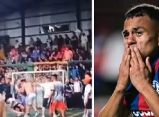 Se conocieron las imágenes del tiroteo que protagonizó el futbolista “Perrito” Barrios en Dock Sud