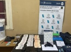 Robo, persecución y dos detenidos
