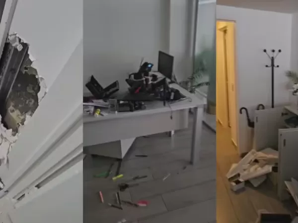 Atacaron el sindicato de uno de los jefes de la CGT y destrozaron su despacho