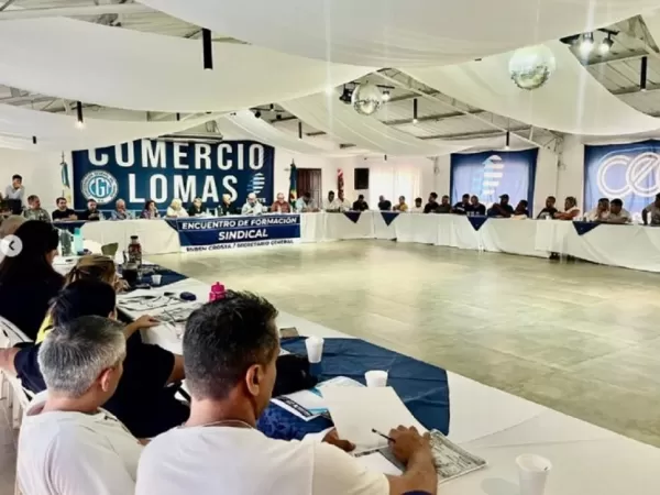 Sindicalistas contra la reforma laboral de Milei