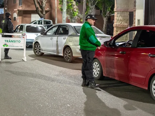 Operativos de seguridad y control vehicular en Monte Grande