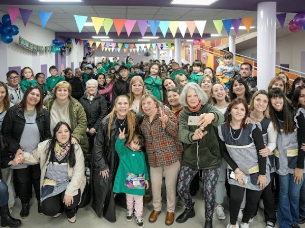 Magdalena Sierra inauguró el Jardín de infantes municipal N° 37