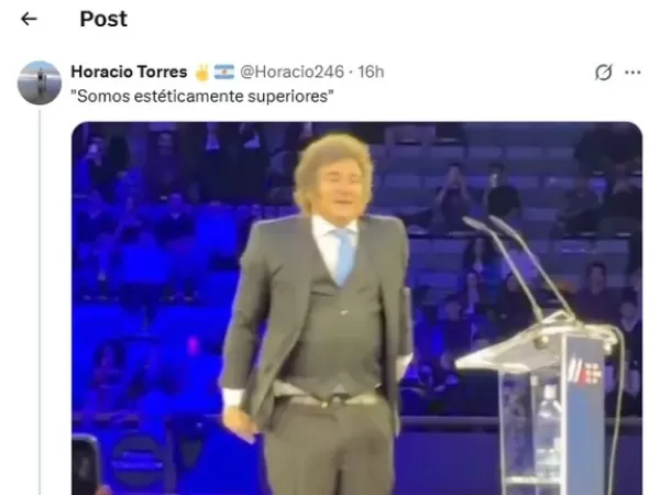 La desagradable explicaci&oacute;n de Lilia Lemoine sobre el look de Javier Milei