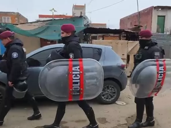 Demolieron un b&uacute;nker narco en el barrio Acuba