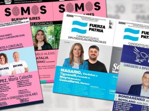 La Justicia bonaerense suspendió la limitación de dos fotografías en las boletas partidarias