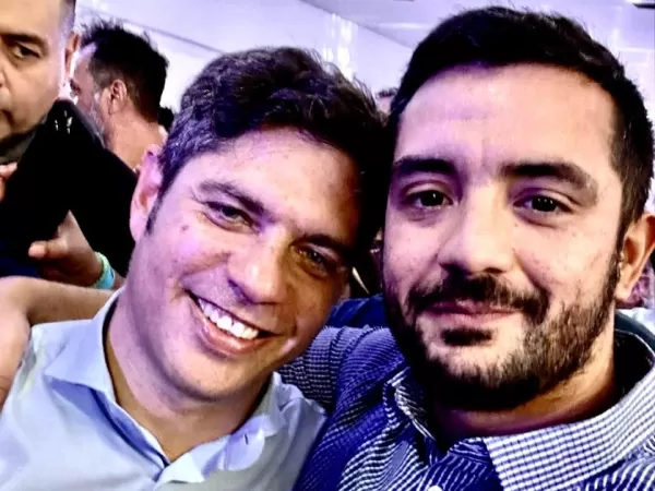 Balladares junto a Kicillof