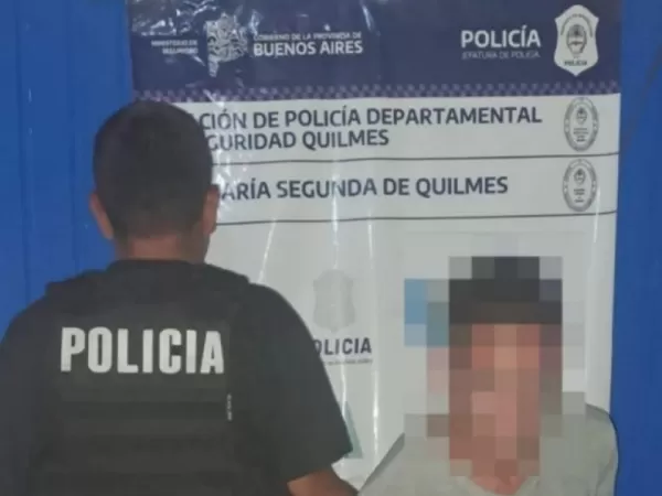 Detuvieron al presunto autor del robo en una escuela de Bernal