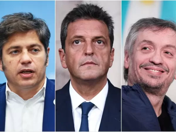 Kicillof, M&aacute;ximo y Massa se reunieron para buscar una posici&oacute;n com&uacute;n frente a la intenci&oacute;n del Gobierno de eliminar las PASO