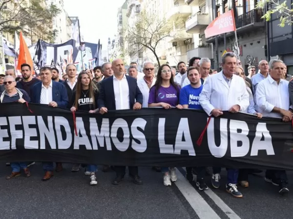 Habr&aacute; una nueva marcha y la UBA anunci&oacute; un paro escalonado de 23 d&iacute;as