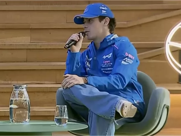 La divertida confusi&oacute;n de Franco Colapinto que hizo re&iacute;r a todos antes de su exhibici&oacute;n