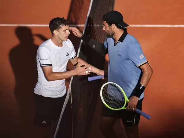 Juan Manuel Cer&uacute;ndolo perdi&oacute; con Berrettini en octavos de final