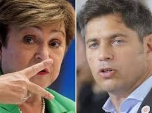 Kicillof repudió a la titular del FMI por llamar a votar a Milei: “Es un escándalo”
