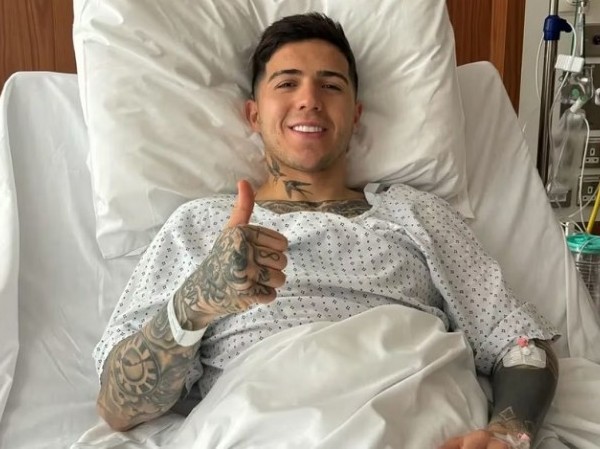 El mensaje de Enzo Fernández desde la clínica tras someterse a una operación antes de la Copa América